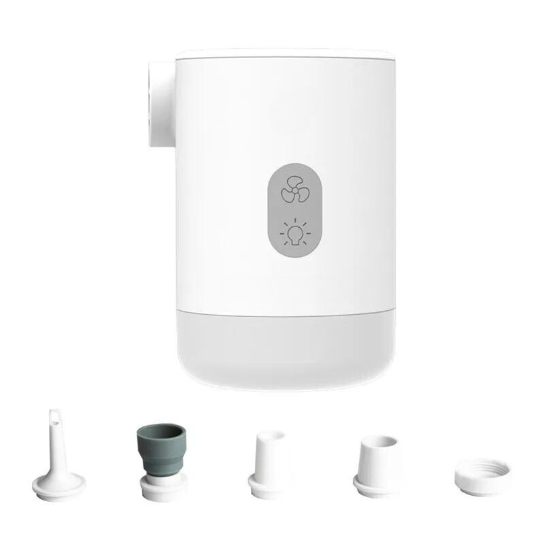 High Flow Portable Air Pump With Light